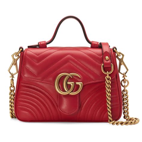 top handle bag gucci|gucci marmont top handle bag.